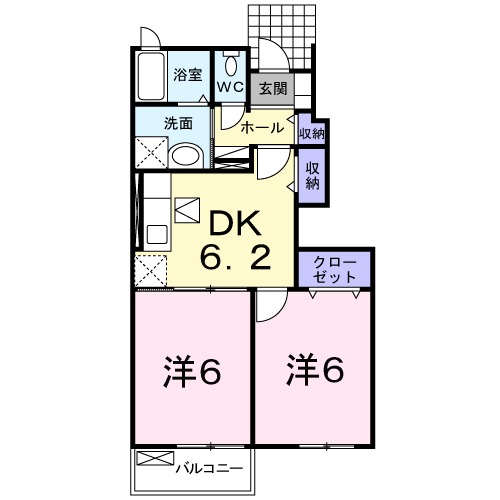 マードレDの間取り