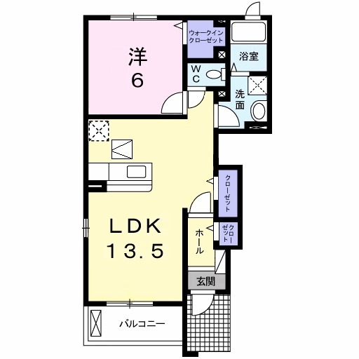 グリーンパーク 参番館の間取り