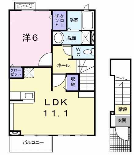 サンフラワーの間取り