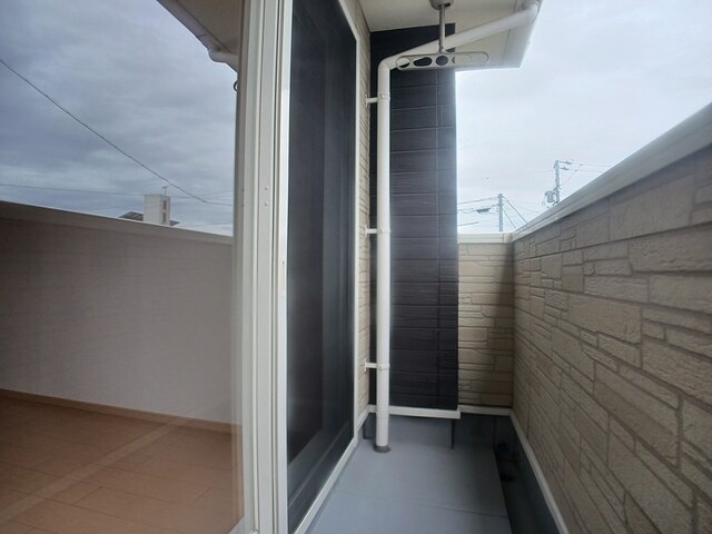 10/18 バルコニー