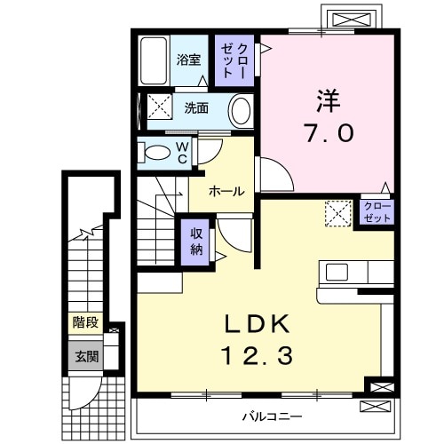ユーフォリアYKの間取り