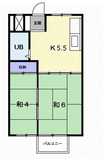 シティハイツ池田の間取り