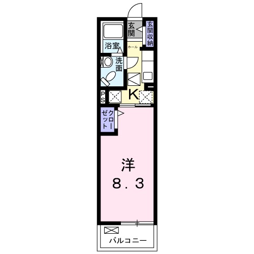 マリッチYS.参番館の間取り