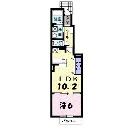 イアリスⅡの間取り