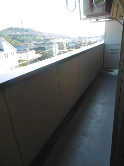 12/24 バルコニー