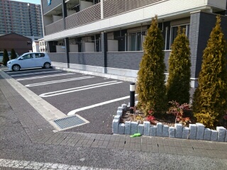 2/8 駐車場