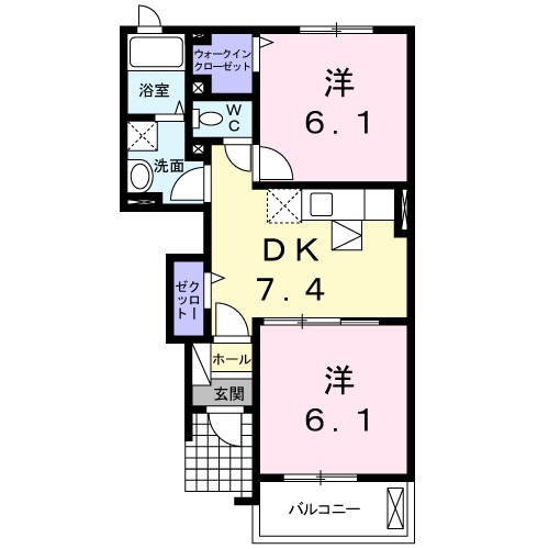 サンシャインエアリーの間取り