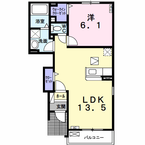 アドラブールの間取り