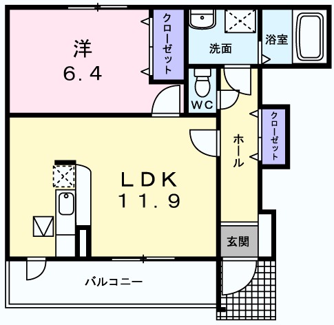 メーア ブリーゼの間取り