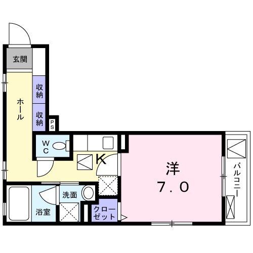 ベル・フルールの間取り