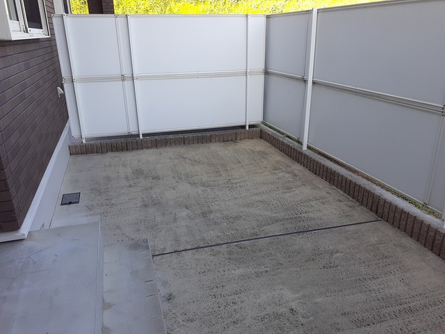 12/20 バルコニー