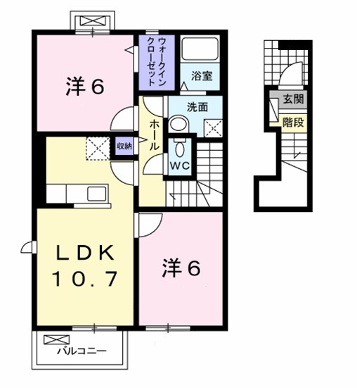 サンガーデン和泉 壱番館の間取り