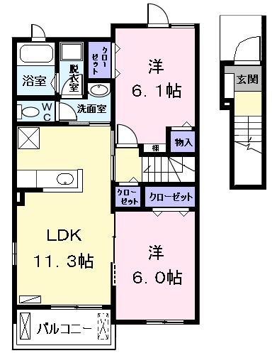 2/24 間取
