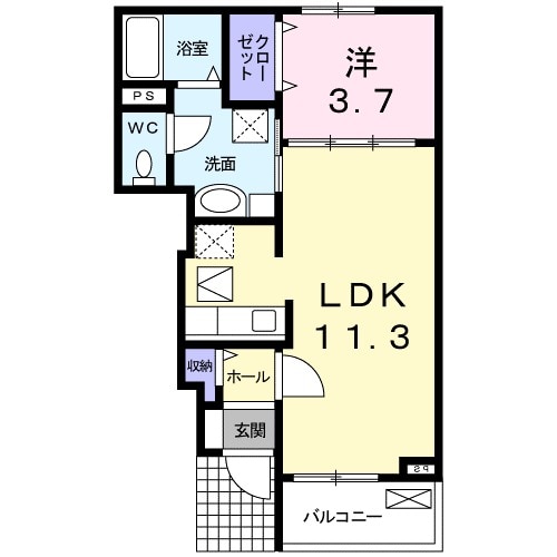 ボローニャⅤの間取り