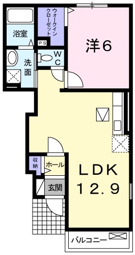 サンスクエアBの間取り