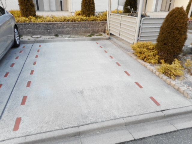 2/8 駐車場