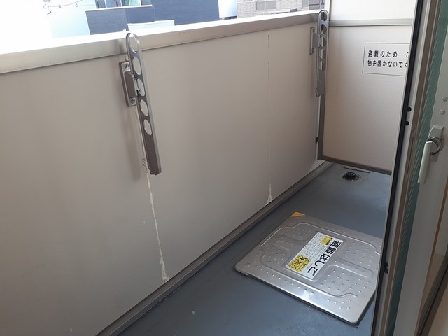 12/22 バルコニー