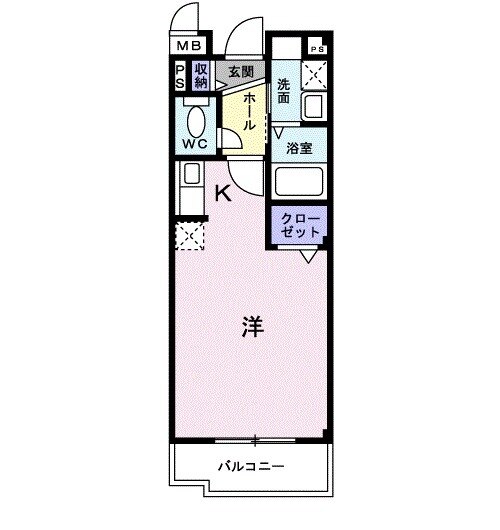 プリムローズ Ⅱの間取り