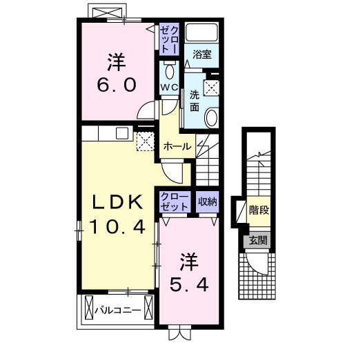 MK HOUSE・Ⅱの間取り