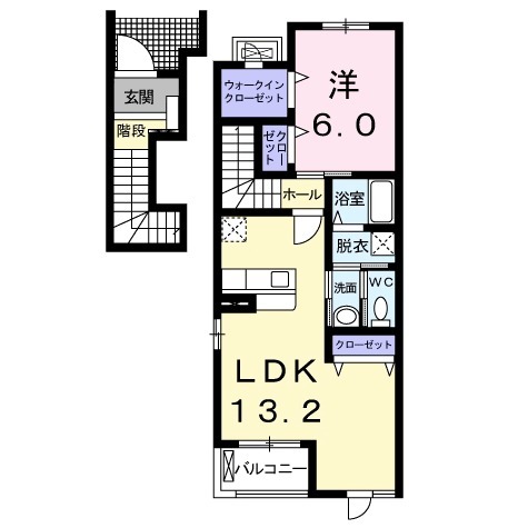 アンブラッセの間取り