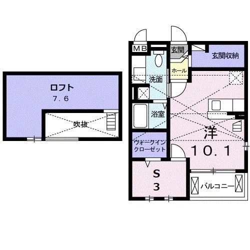 Little SNOWの間取り