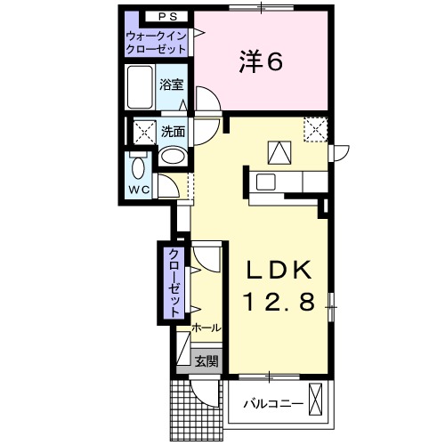 クレメゾン薬円台2の間取り