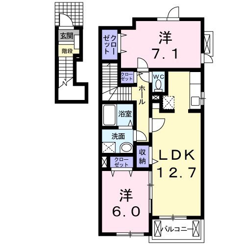 フォーリーフ・クローバーの間取り