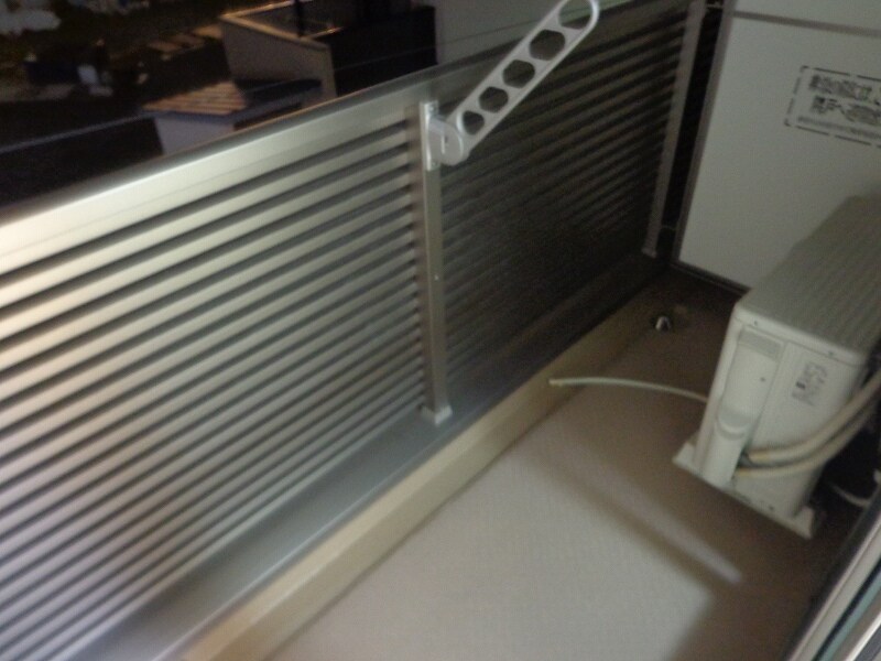 12/24 バルコニー