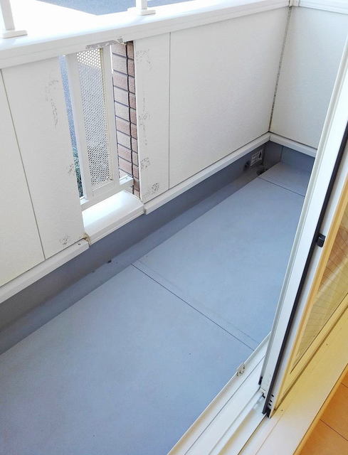 12/25 バルコニー