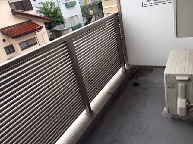 11/20 バルコニー