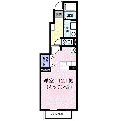 カルム・プロムナードの間取り