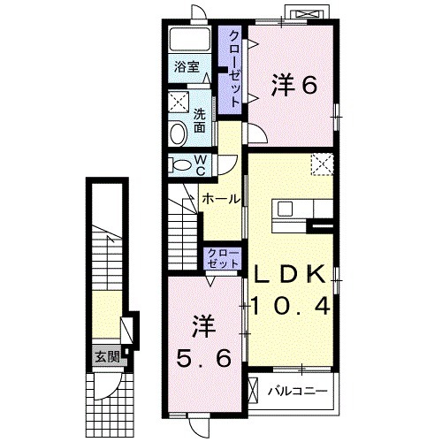 エタニティの間取り