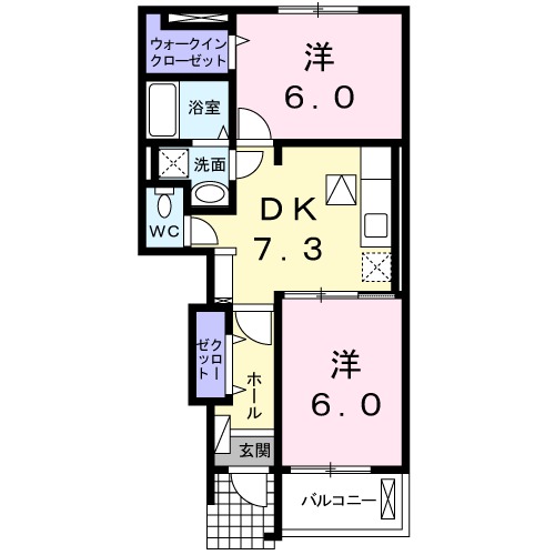 ダンデリオンの間取り