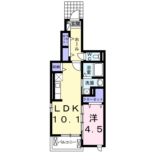 セリーチェの間取り