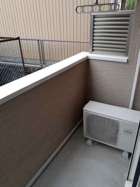 12/22 バルコニー