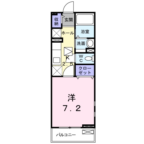 プラシードハウスの間取り
