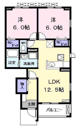LOYALTY BRANCHの間取り