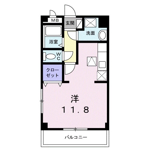ドーミトリーの間取り