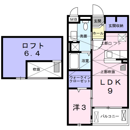 雅Ⅰの間取り