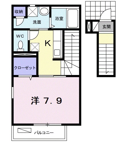 メゾン グラースの間取り