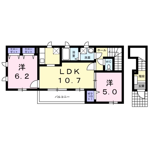 メゾン・アコールの間取り
