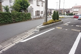 3/13 駐車場