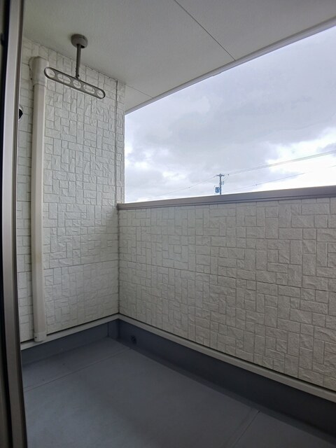 12/24 バルコニー