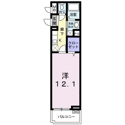 グランゼ・コ-ル北千住の間取り