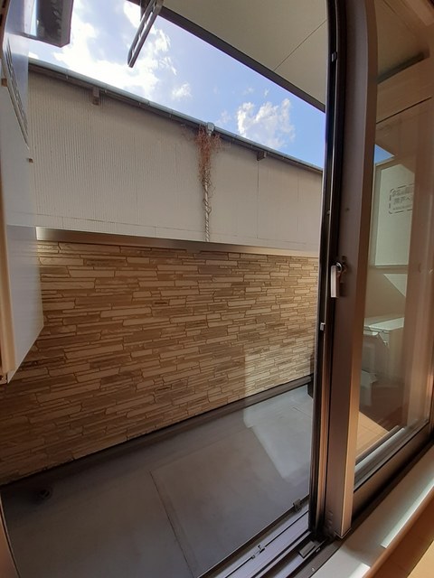 12/21 バルコニー