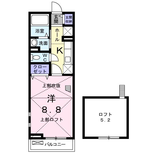 サン ローズの間取り