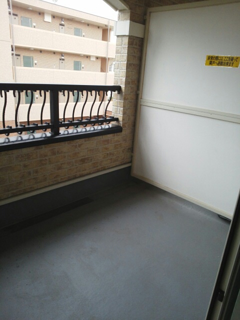 10/18 バルコニー
