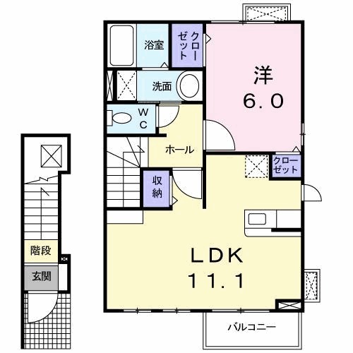 レゴリスⅠの間取り
