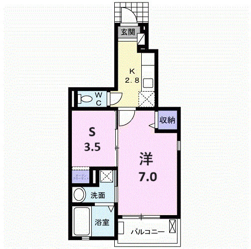 茶園館の間取り