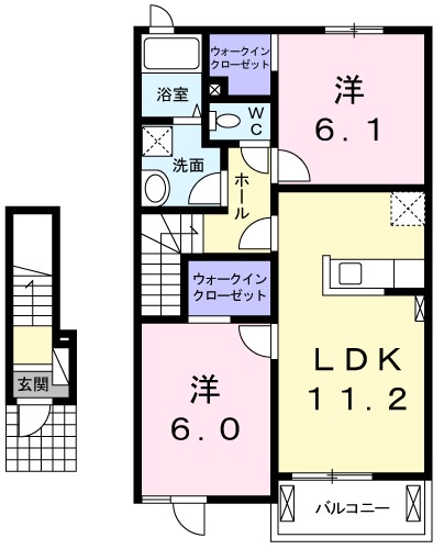 エテルノの間取り